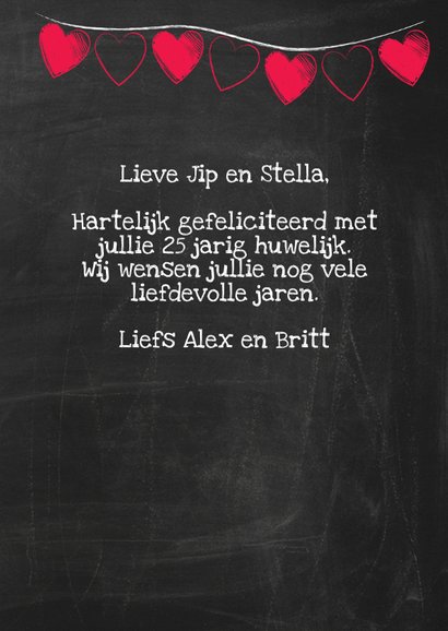 Jubileum op schoolbord-ByF 3