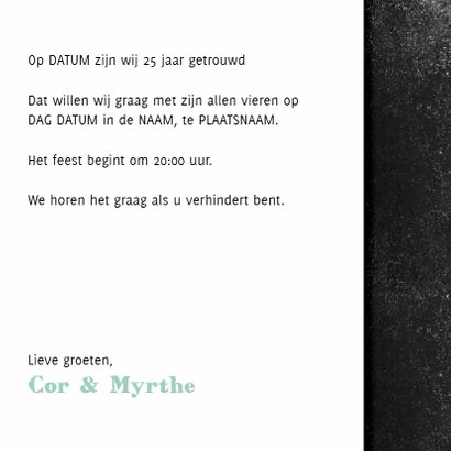 Jubileum stempel krijt drankje 3