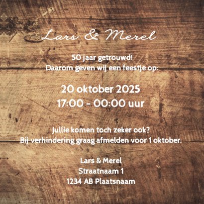 Jubileum XX jaar - DH 3