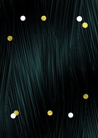 Jubileumfeest tuinfeest bbq confetti foto goud Achterkant