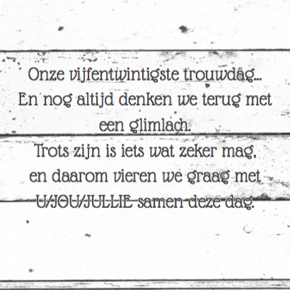 Jubileumfeest zelf invullen d 3
