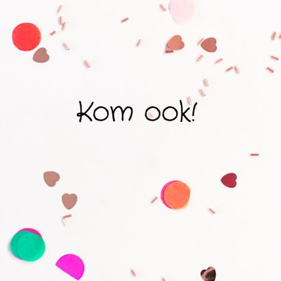 Jubileumkaart gezin kinderen 2