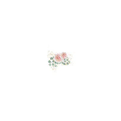 Jubileumkaart huwelijk rozen botanical Achterkant
