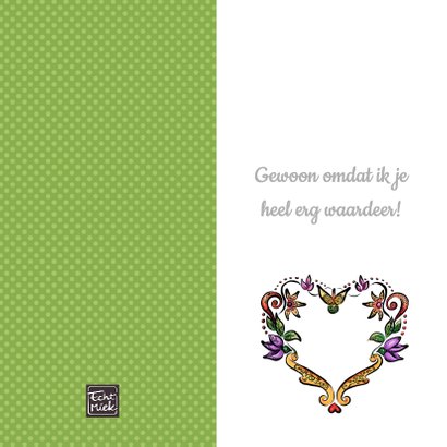 Just because - bloemenhart 2
