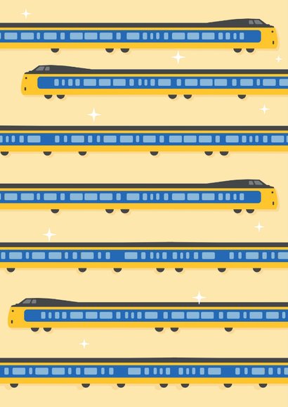 Kaart met treinkaartjes - uitnodiging voor een dagje weg 2