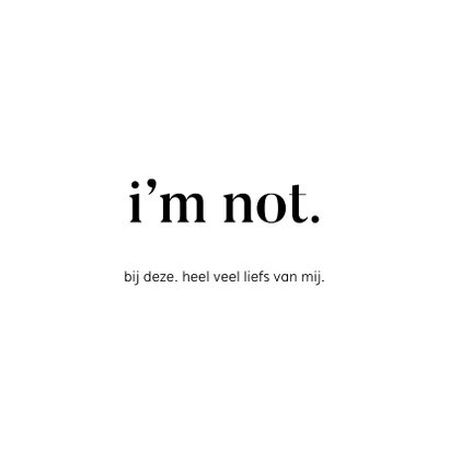 Kaartje coming out: let's get one thing straight 3