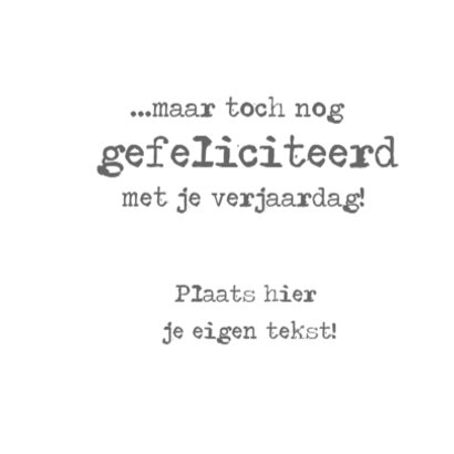 Kabouter is Te Laat 3