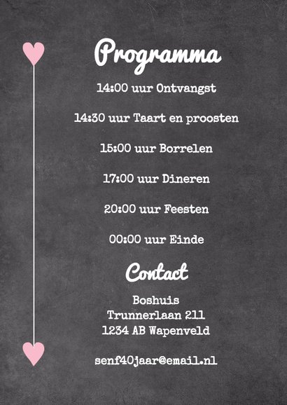 Kalender krijt jubileum - BK 2