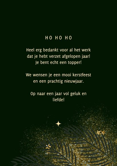 Kerst artistiek bedankt sprankelend groen goud kerstballen 3