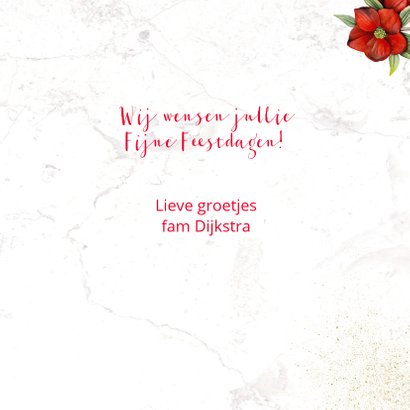 Kerst champagne glazen 3