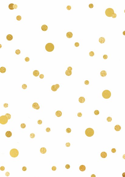 Kerst confetti goud - OT 2