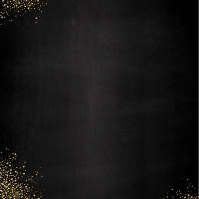 Kerst feestelijke fotokaart met vele gouden sterren 2