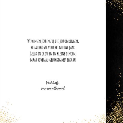 Kerst feestelijke typografische kaart sterren met 2 foto's 3