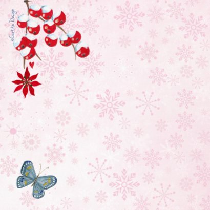 Kerst foto collage PINK SNEEUW 2