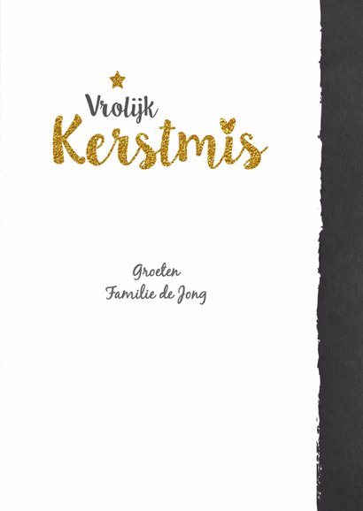 Kerst foto lief stoer en glitter 3