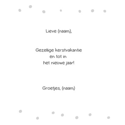 kerst inkleurkaart met sneeuwpop en jongetje 3