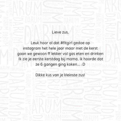 Kerst is het bewijs dat je het gezelligst bent... 3