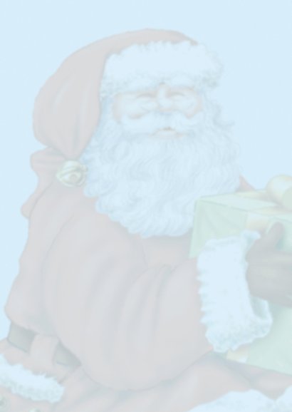 kerst kerstman 2 kerstman met cadeau 2