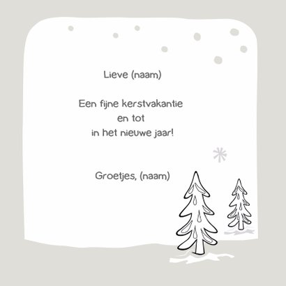 Kerst kleurplaat kaart-IR 3