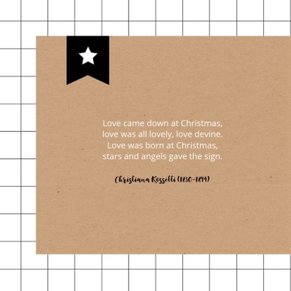 Kerst - Kraft met lijnen en typografie 2