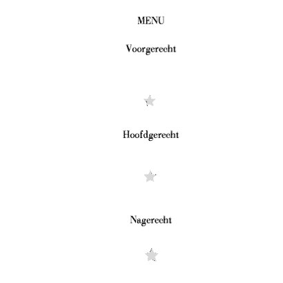 Kerst menu 3