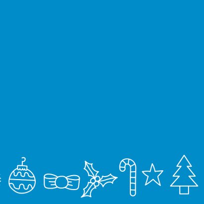 Kerst patroon kerstkaart 2