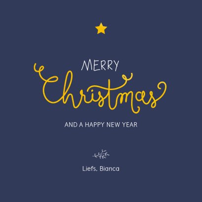 Kerst - Rendier met botanische illustraties 3