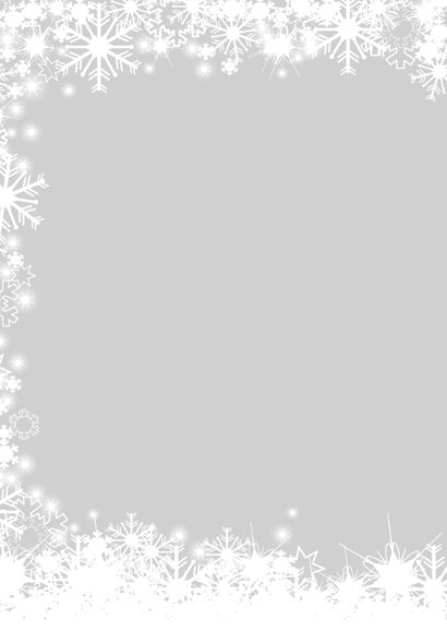 Kerst sneeuw en twinkelingskader 2