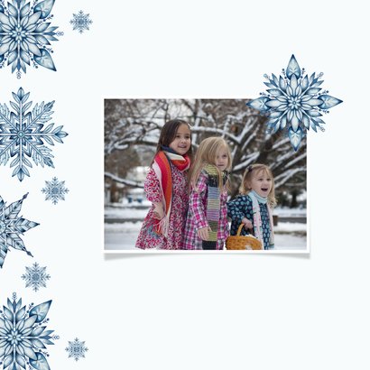 Kerst sneeuwkristallen 2