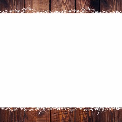 Kerst stijlvolle fotokaart goud 2