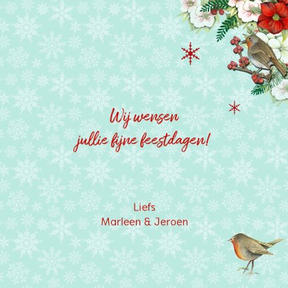 Kerst- verhuiskaart A new home christmas 3