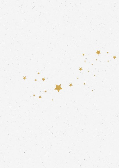 Kerst verhuizing thuis is waar de kerstboom staat Achterkant