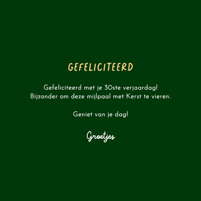 Kerst verjaardagskaart gnome kabouter champagne proost 3