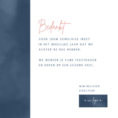 Kerst zakelijk Onze zorg is blij met een kanjer zoals jij 3