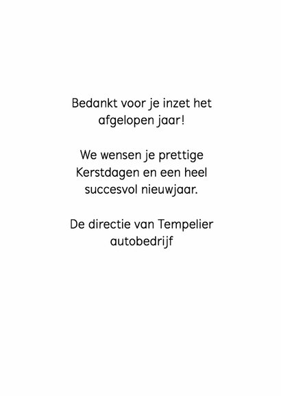 Kerst zakelijk succesvol - HR 3