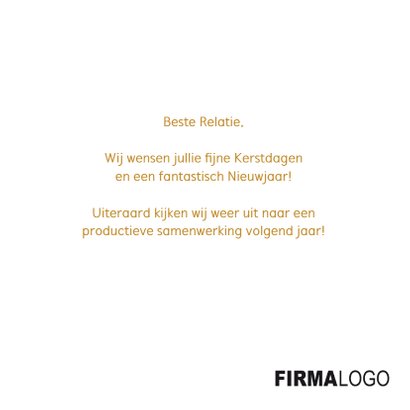 Kerstballen goud logo zakelijk 2019 3