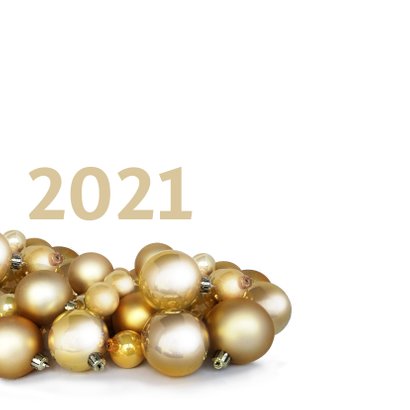 Kerstballen goud logo zakelijk 2021 2