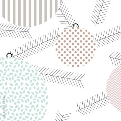 Kerstballen in pastelkleuren 2
