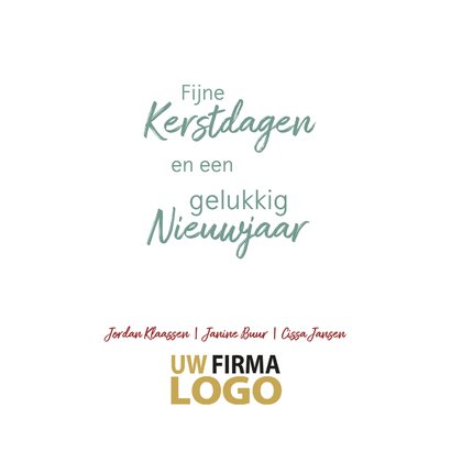 Kerstballen pastel label logo boog 3