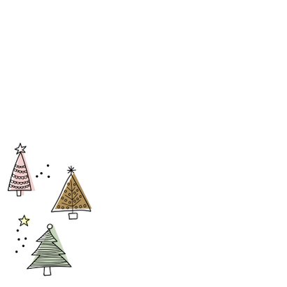 Kerstbomen doodle 2