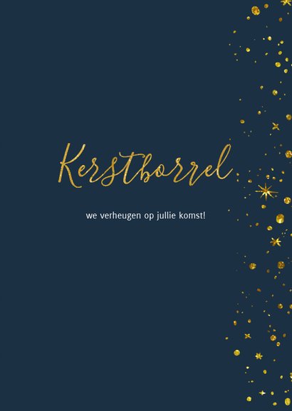 Kerstborrel sterren nacht 3
