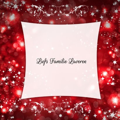 Kerstcollage rood 5 foto's - BK 3