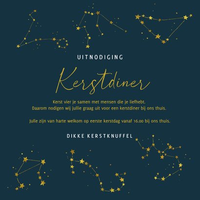 Kerstdiner astrologie kerststerren in de nacht 3