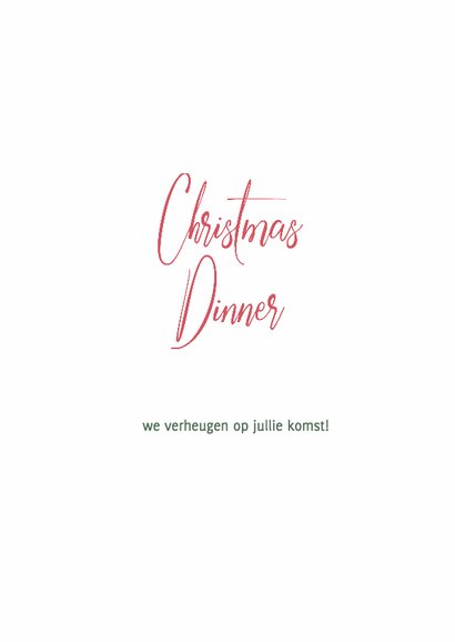 Kerstdiner dennegroen 3