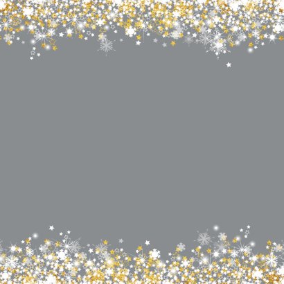 Kerstkaart 2019 grijs goud romantisch handlettering 2