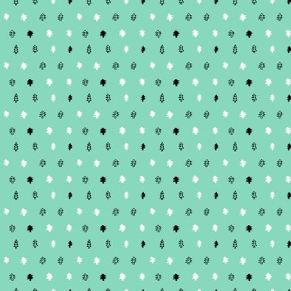Kerstkaart 2019 Letters vrolijk 2