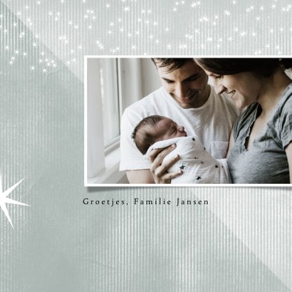Kerstkaart 2020-2021, Merry Christmas sterretjes 3