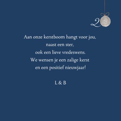 Kerstkaart 2020 kerstballen 3