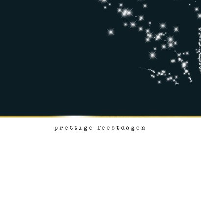 Kerstkaart 2020, met foto en sterretjes vuurwerk 2