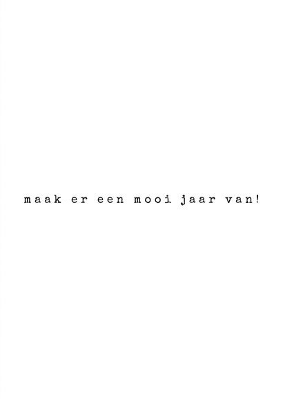 Kerstkaart 2020, modern en eenvoudig met foto 3